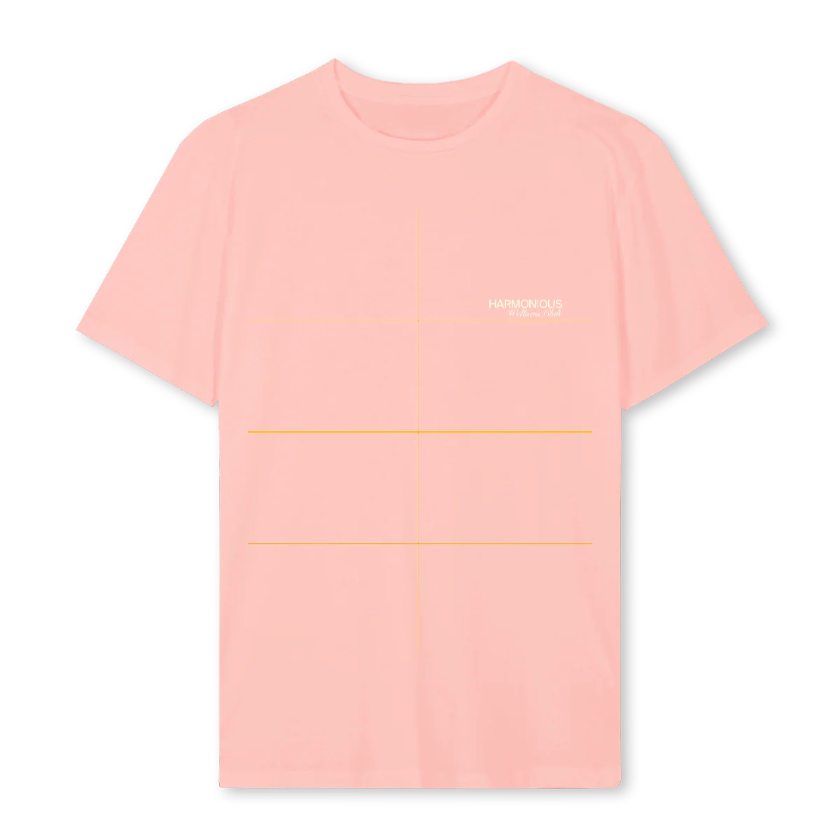 PINKREGWLNESSCRIPT Pink Clay Regular Tee.