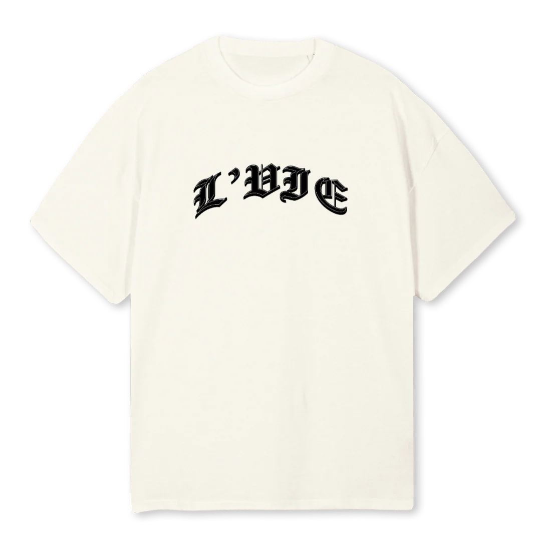 PITIRW Cream Oversized Tee.