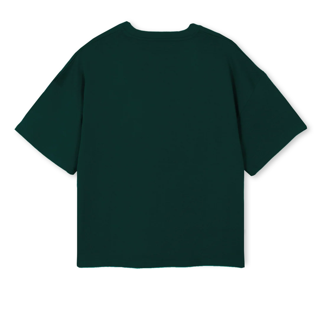 PLANTA TESTARDO Wild Green Oversized Boxy Tee. - Image 2