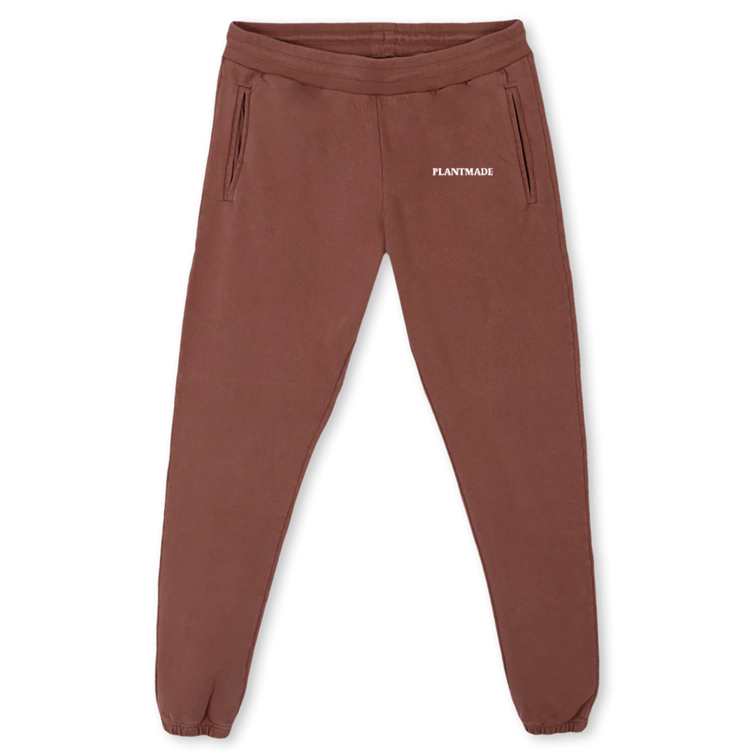 PLANTMADE BOTTOMS Vintage Brown Sweatpants.