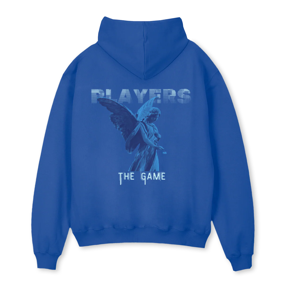 PLAYERSBLUEH Cobalt Blue Oversized Hoodie. - Image 2