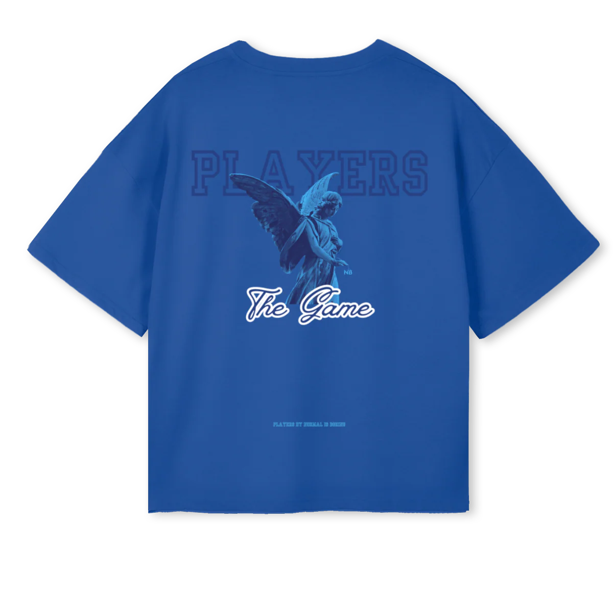 PLAYERST Cobalt Blue Oversized Boxy Tee. - Image 2