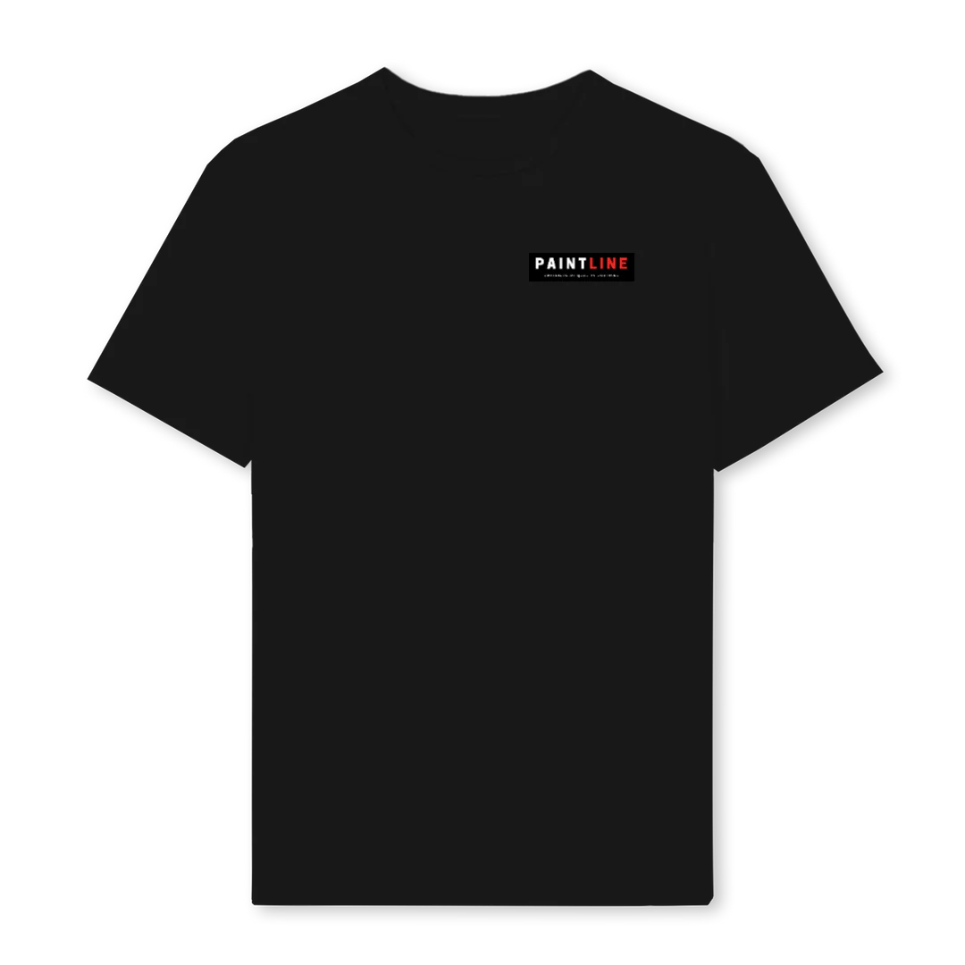 PLINE Black Regular Tee.