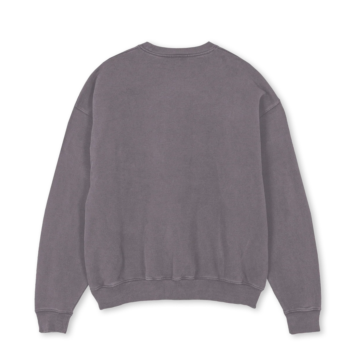 PLSHEAVENCREW Pigment Grey Oversized Crewneck Sweater. - Image 2