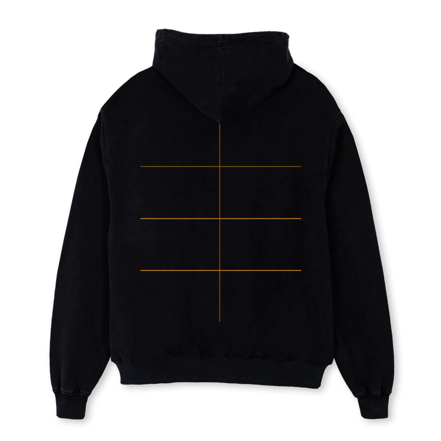 PLT EXPR MN HDIE Black Oversized Hoodie. - Image 2