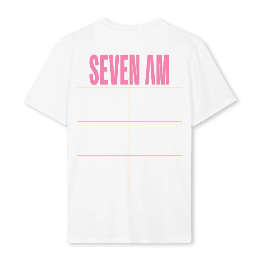PNKCRE White Regular Tee. - Image 2
