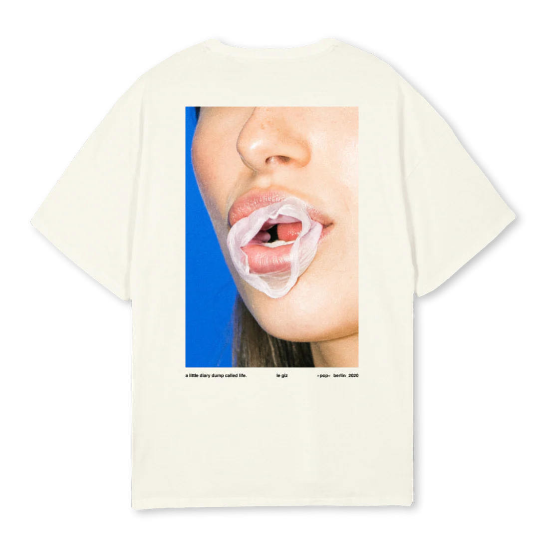 POP Cream Oversized Tee. - Image 2