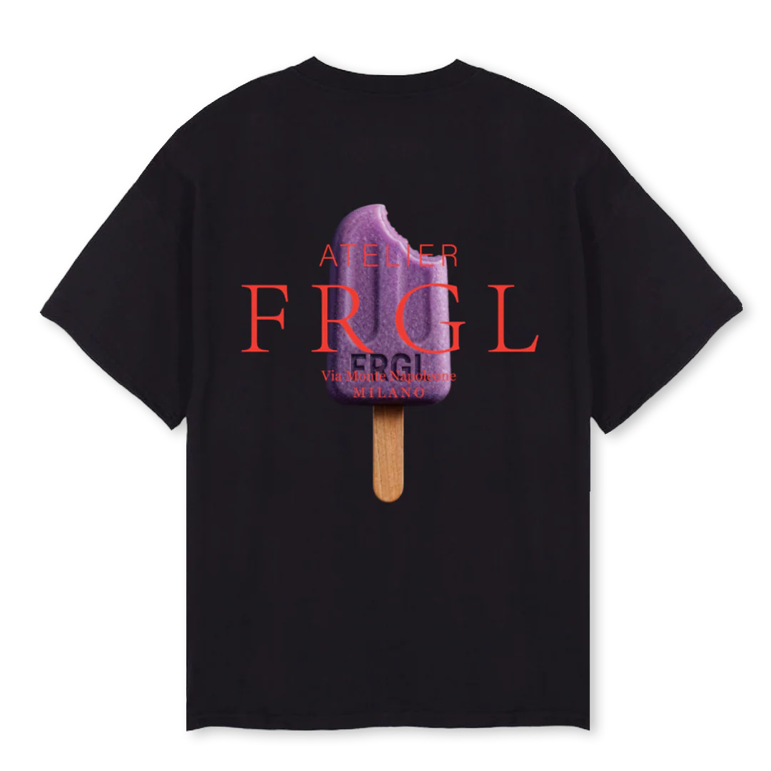 POPCITY TSH Black Oversized Tee. - Image 2