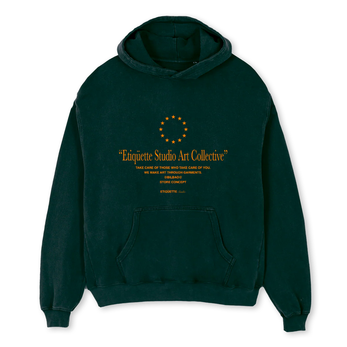 POPUPES Wild Green Oversized Hoodie.