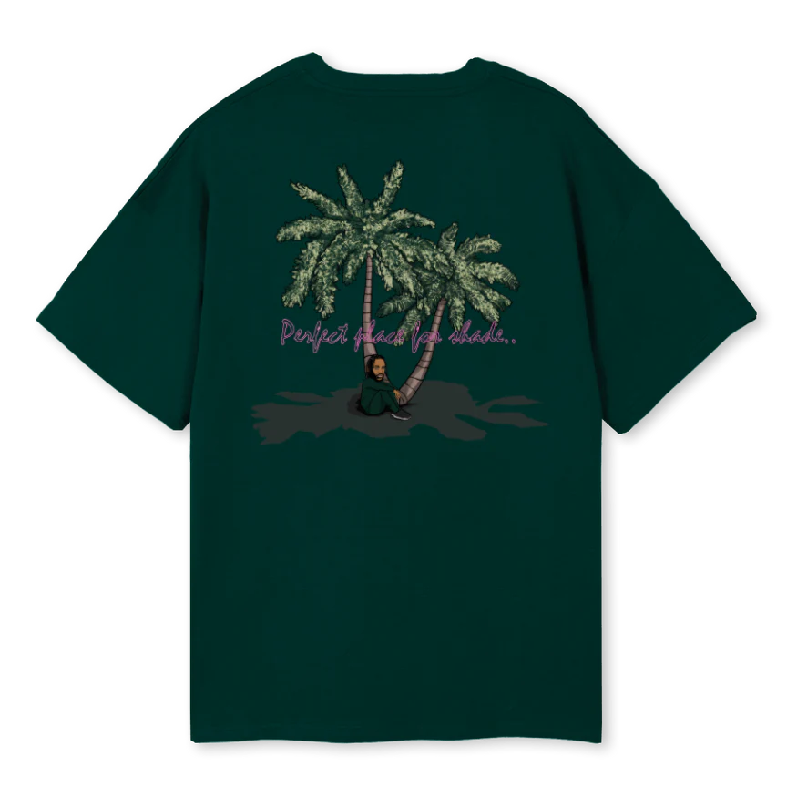 PPFS  Wild Green Oversized Tee. - Image 2