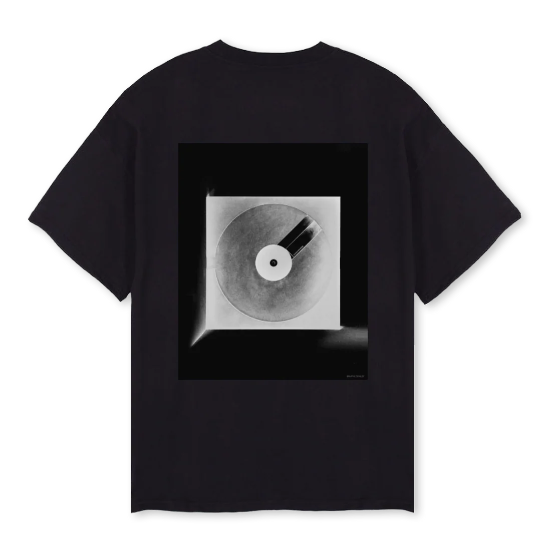 PPONE Black Oversized Tee. - Image 2