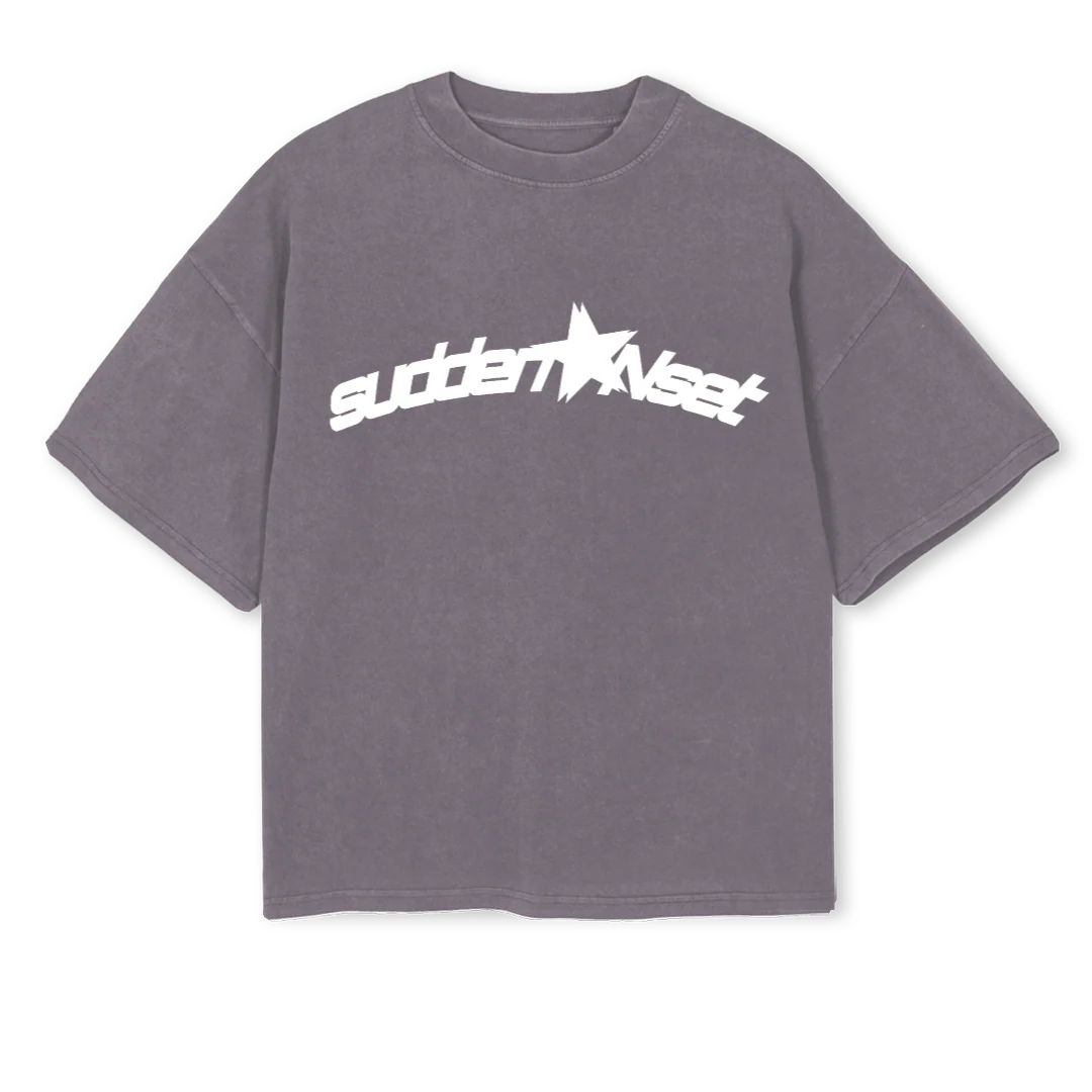 PRIMERD_2 Pigment Grey Oversized Boxy Tee.