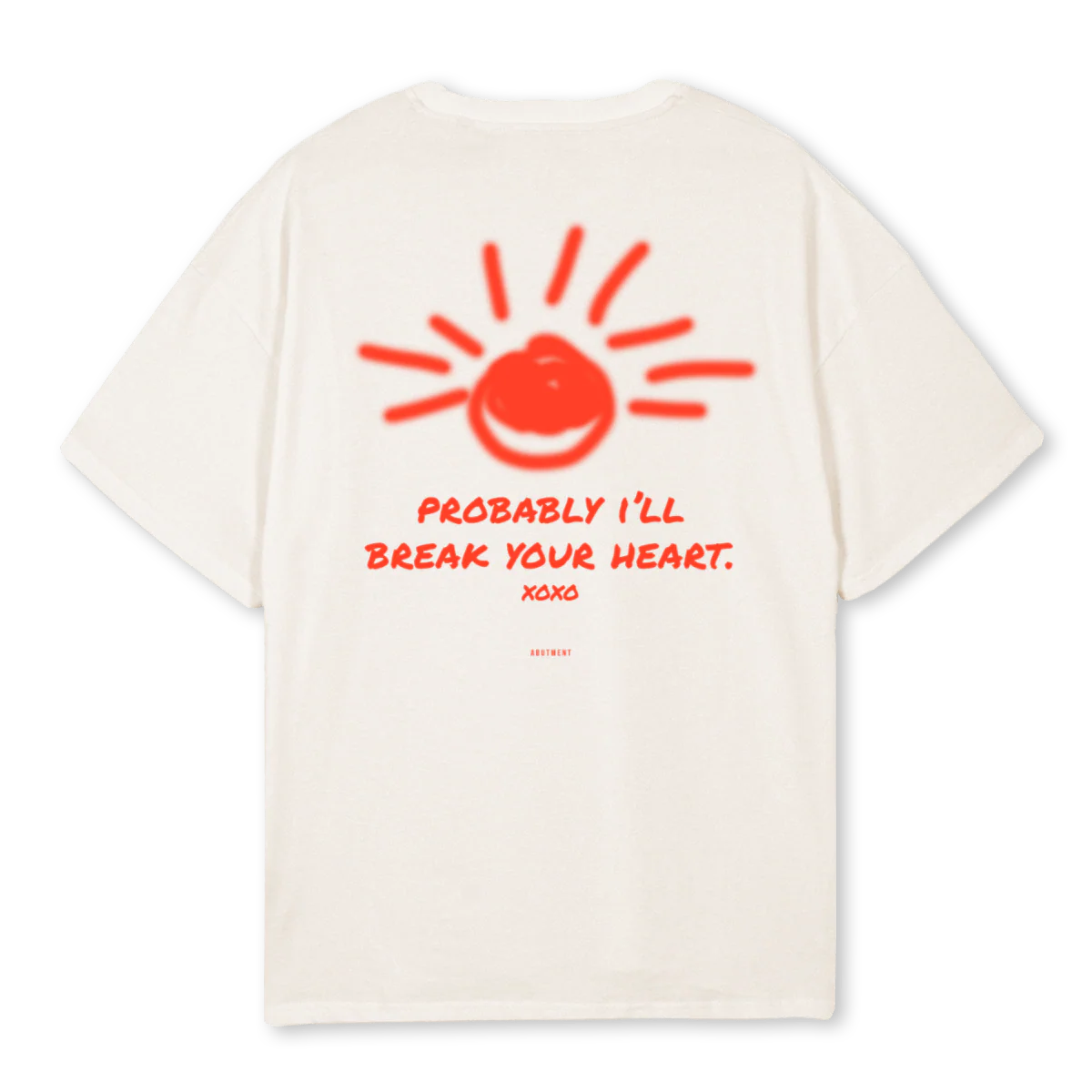 PROBABLYMENS Vintage White Oversized Tee. - Image 2