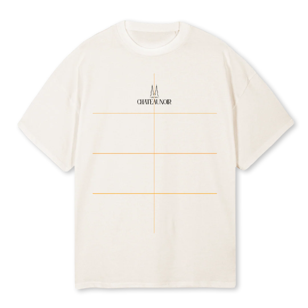 PROMOTEECN Vintage White Oversized Tee.