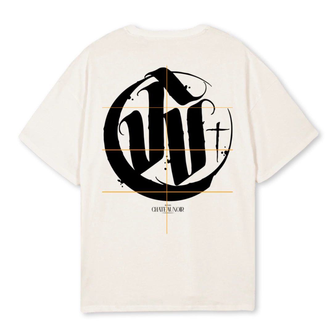 PROMOTEECN Vintage White Oversized Tee. - Image 2