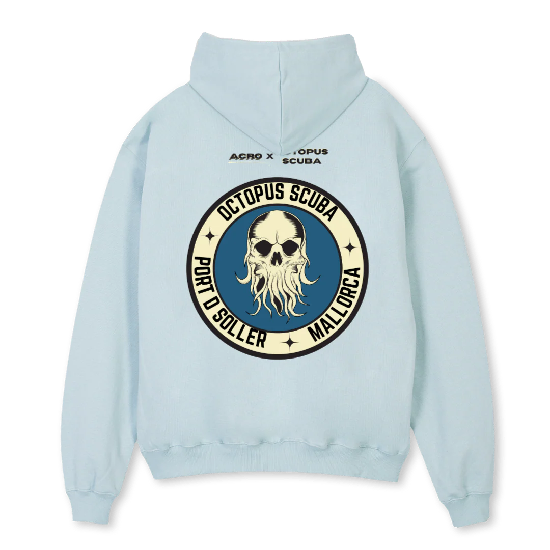 PROTOONE Cold Blue Oversized Hoodie. - Image 2