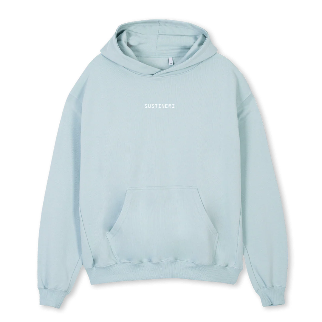 PROTOTYPE PRINT OSH Cold Blue Oversized Hoodie.
