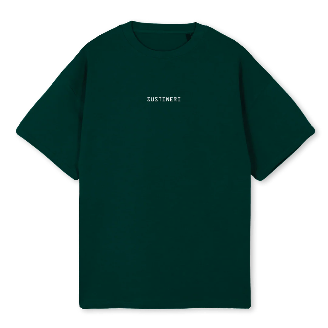 PROTOTYPE PRINT OST Wild Green Oversized Tee.