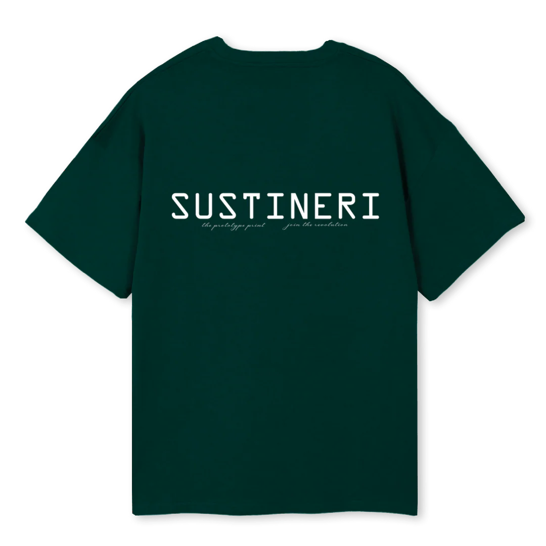 PROTOTYPE PRINT OST Wild Green Oversized Tee. - Image 2