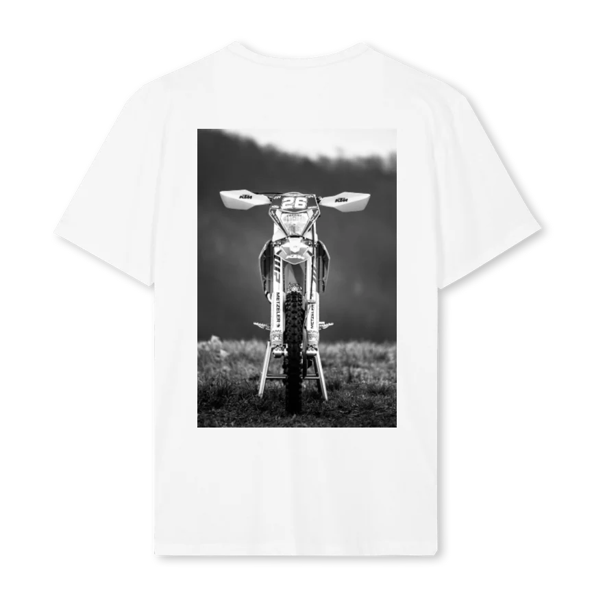 PROVAMOTO White Regular Tee. - Image 2
