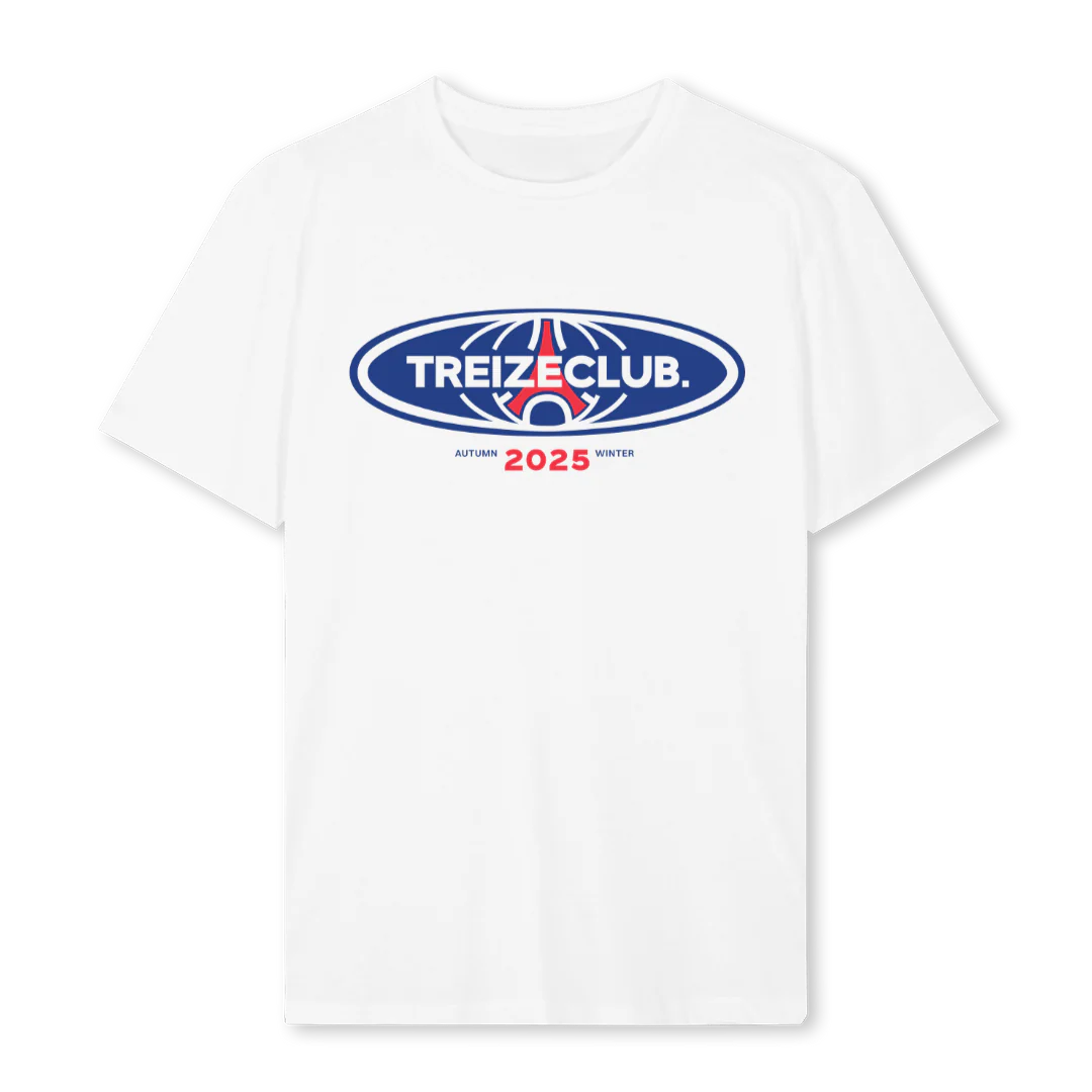 PSGTREIZECLUB White Regular Tee.