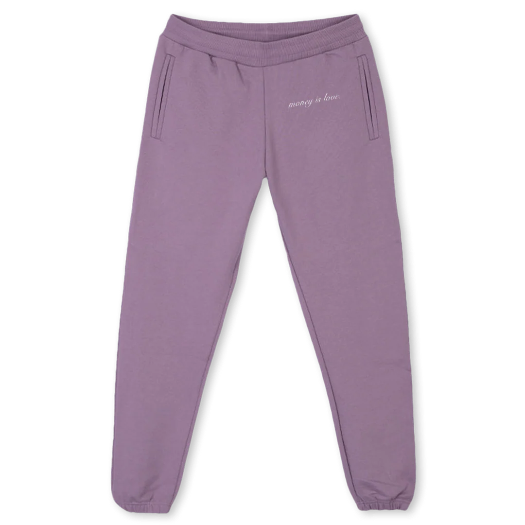 PURPJOGMIL  Purple Sweatpants.