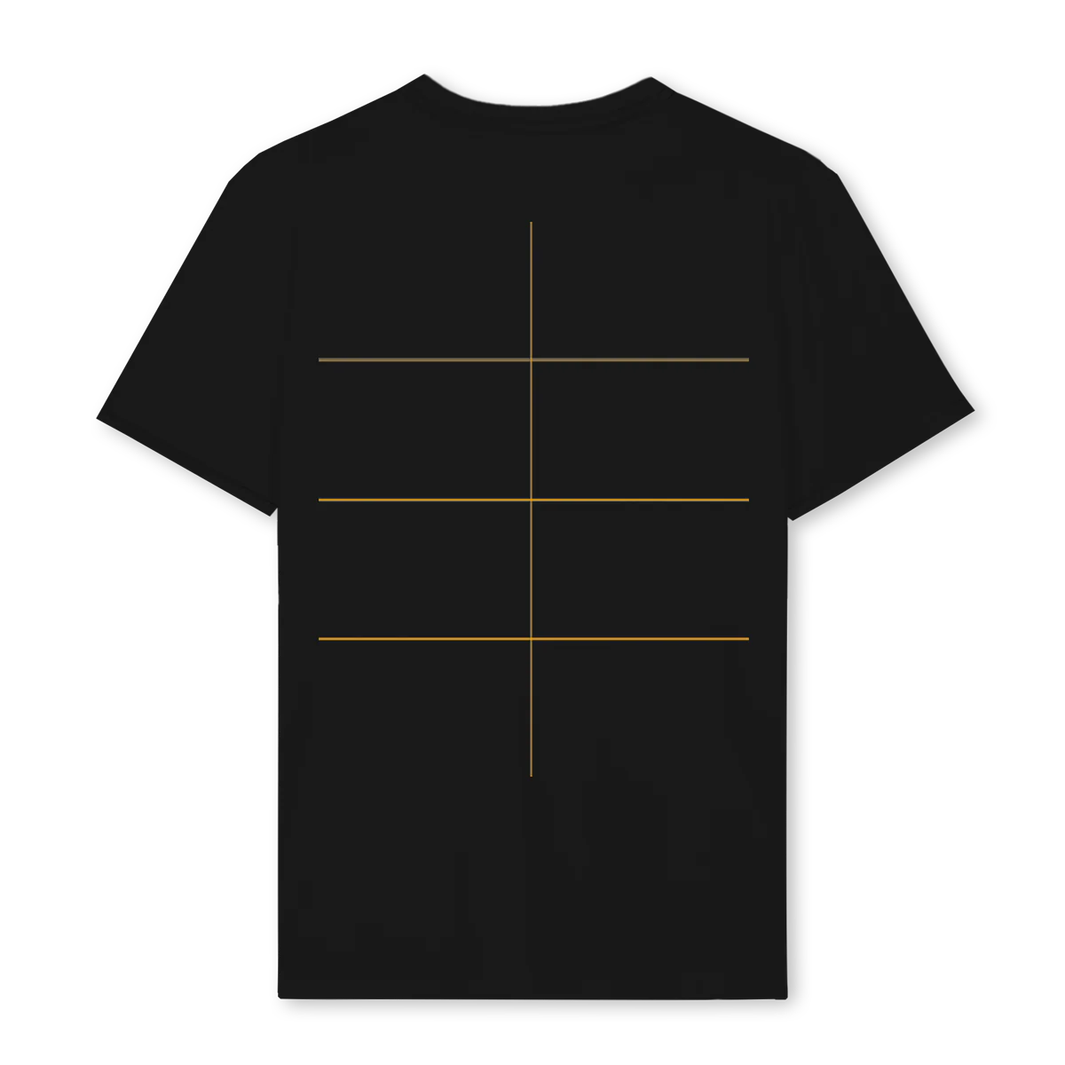 QNTM BLÅ PÅ HVID Black Regular Tee. - Image 2