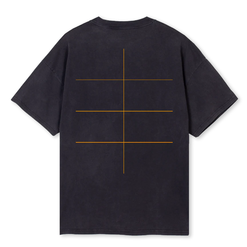 QUEENNANNYM Vintage Black Oversized Tee. - Image 2
