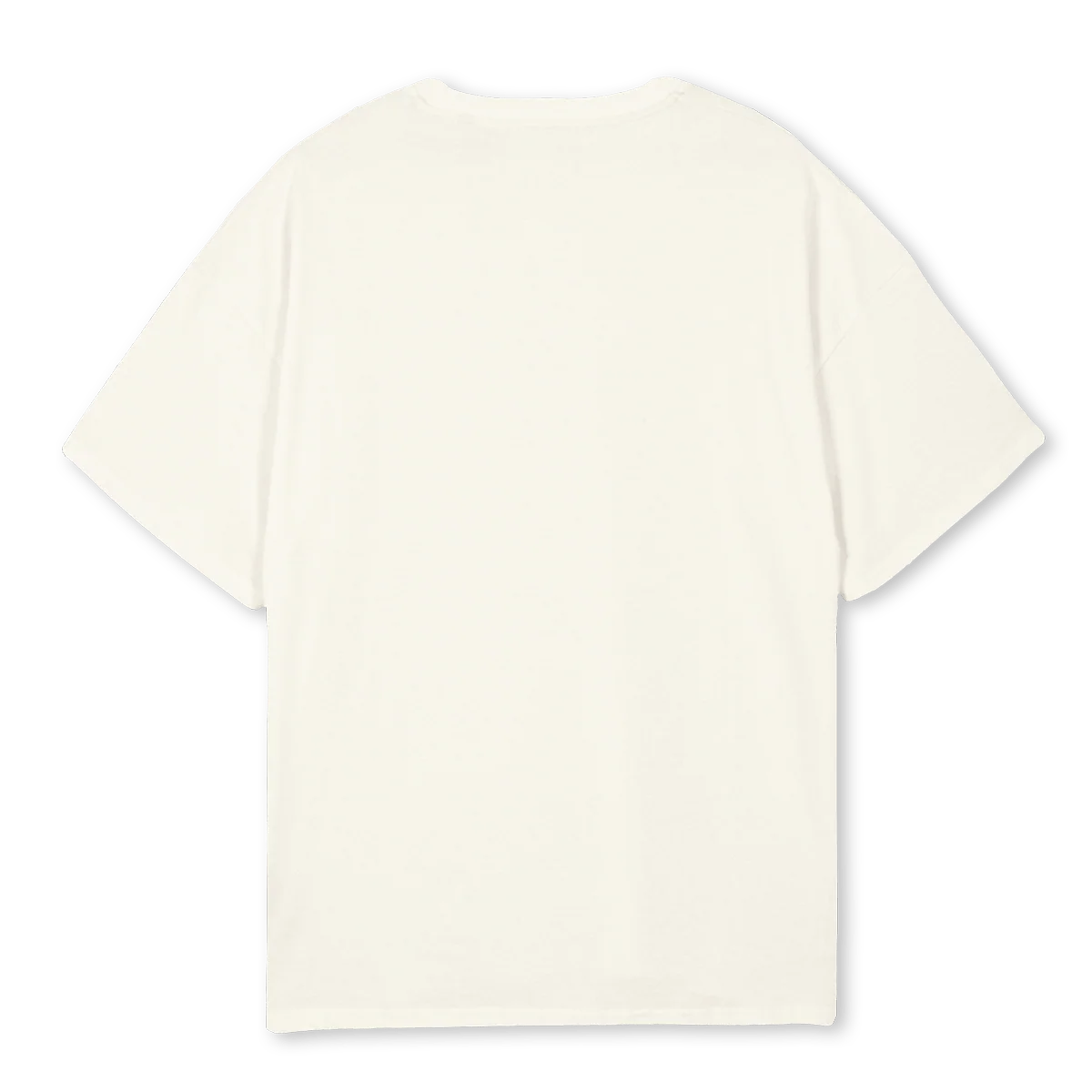 RACE_2 Cream Oversized Tee. - Image 2