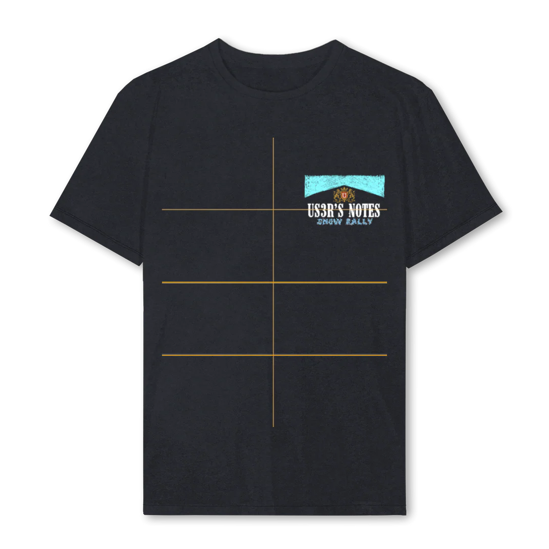RACINGLARGE Vintage Black Regular Tee.