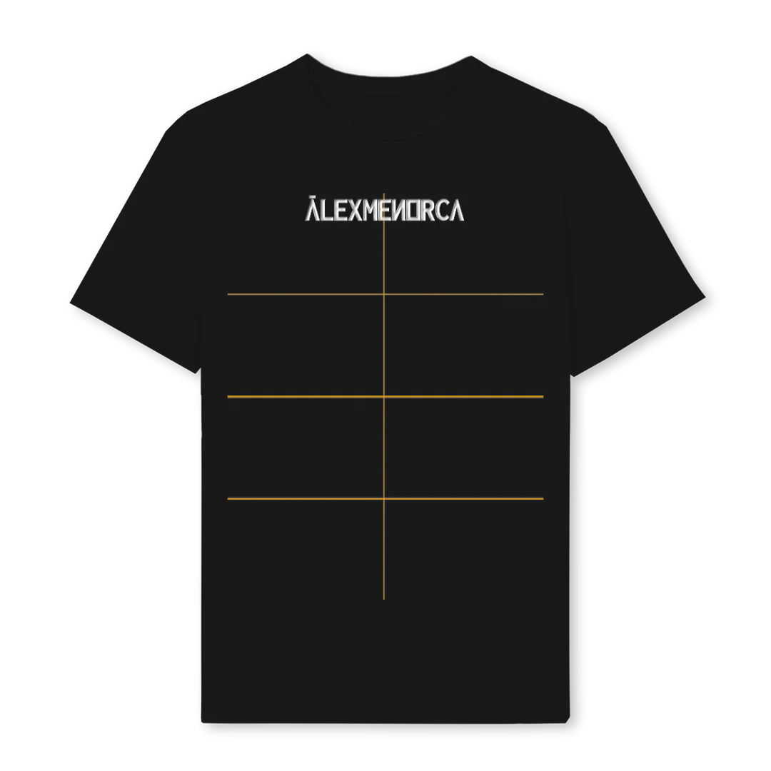 RAICES  Black Regular Tee.