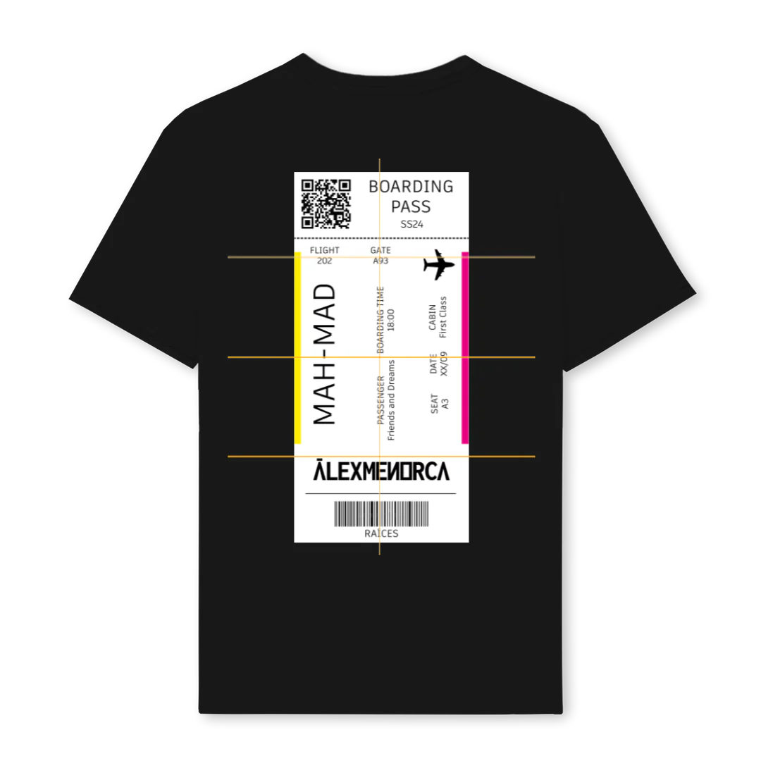RAICES Black Regular Tee. - Image 2