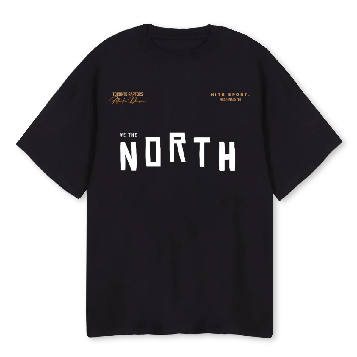 RAPT_2 Black Oversized Tee.