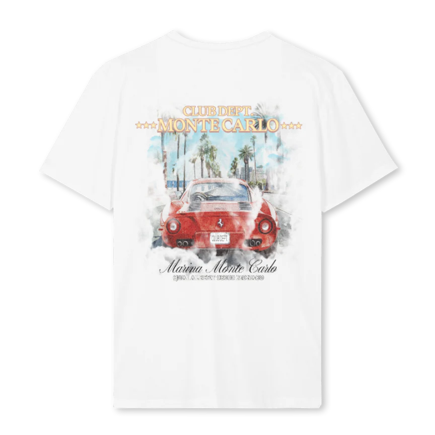 RARRIMONTECARLO White Regular Tee. - Image 2