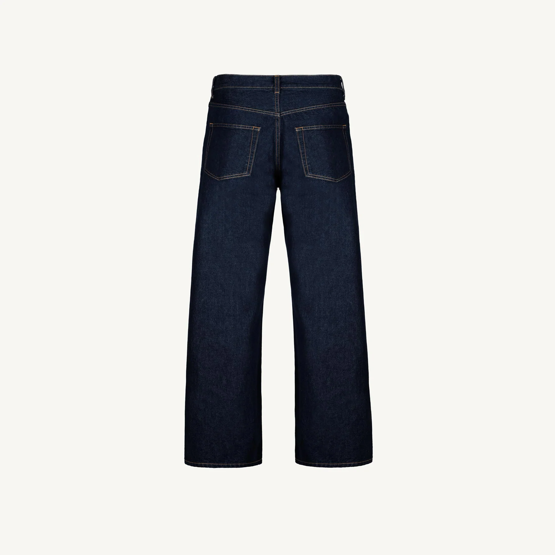 Raw Indigo Loose Fit Jeans. - Image 10