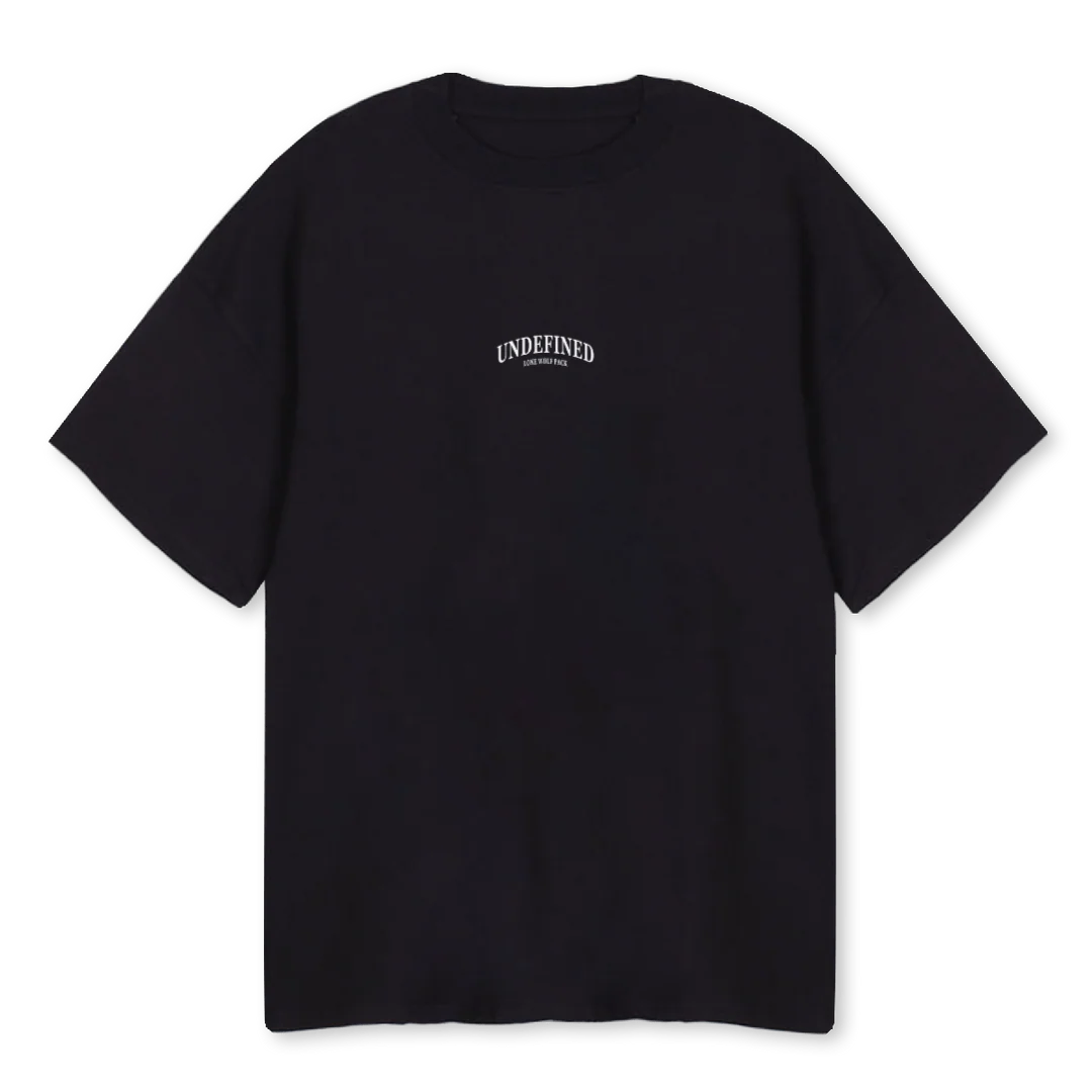 RAWINSTINCTSTWO Black Oversized Tee.