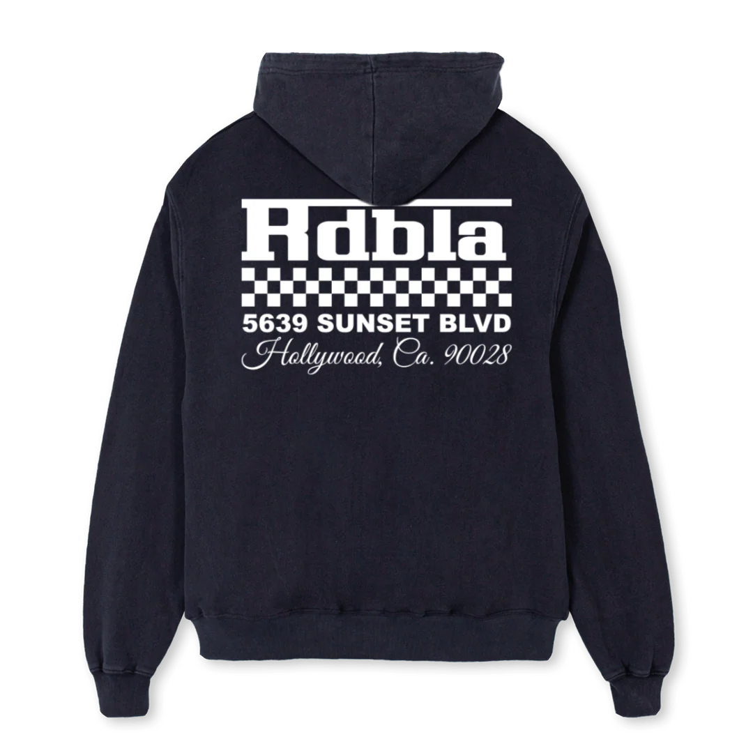 RDBMSVBWH Vintage Black Oversized Hoodie. - Image 2