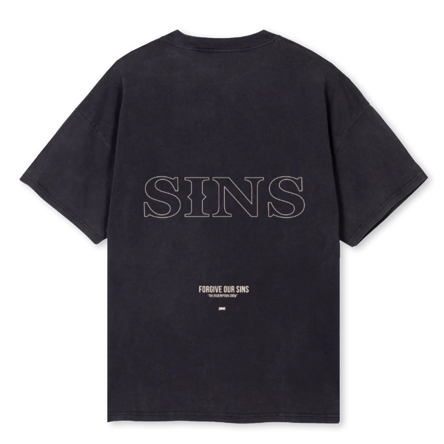 RDMP TE Vintage Black Oversized Tee. - Image 2