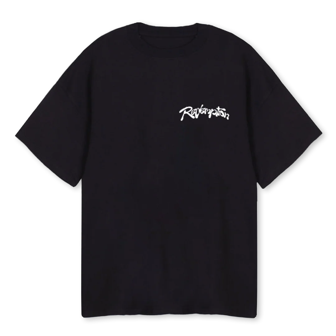RDMPTNSINS WH Black Oversized Tee.