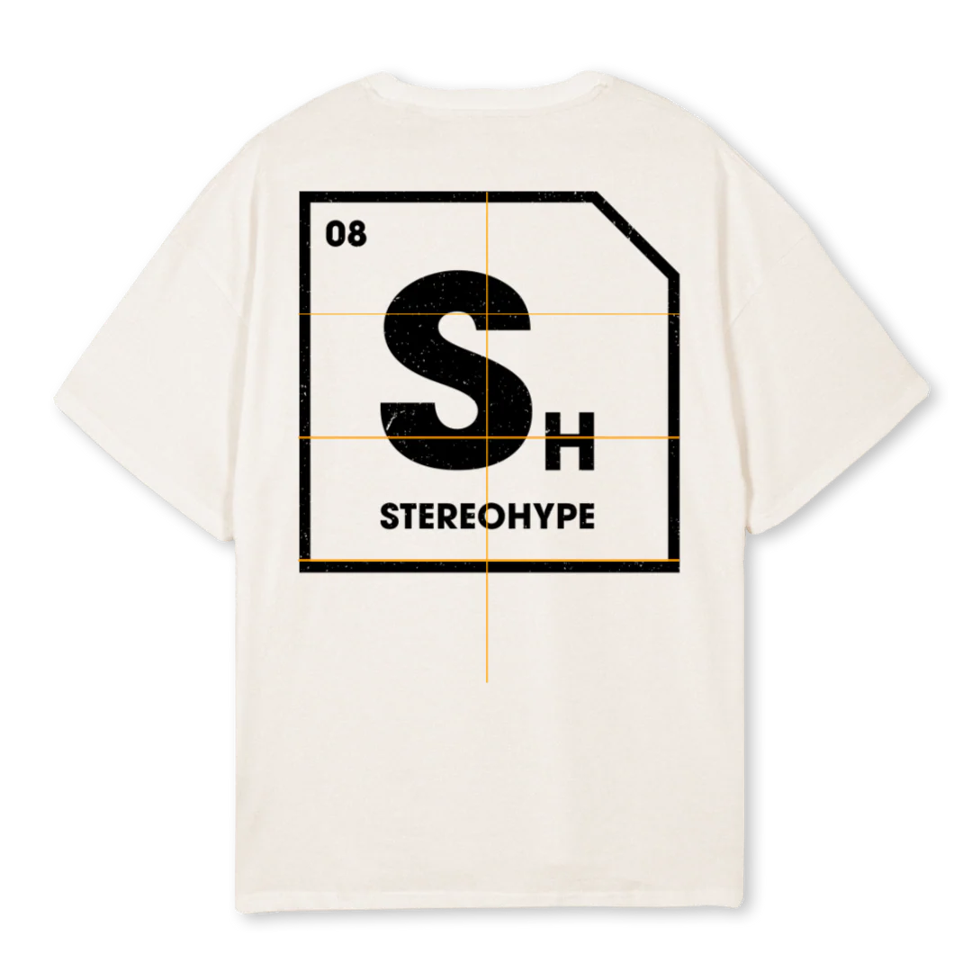 RDVINTAGELARGE Vintage White Oversized Tee. - Image 2
