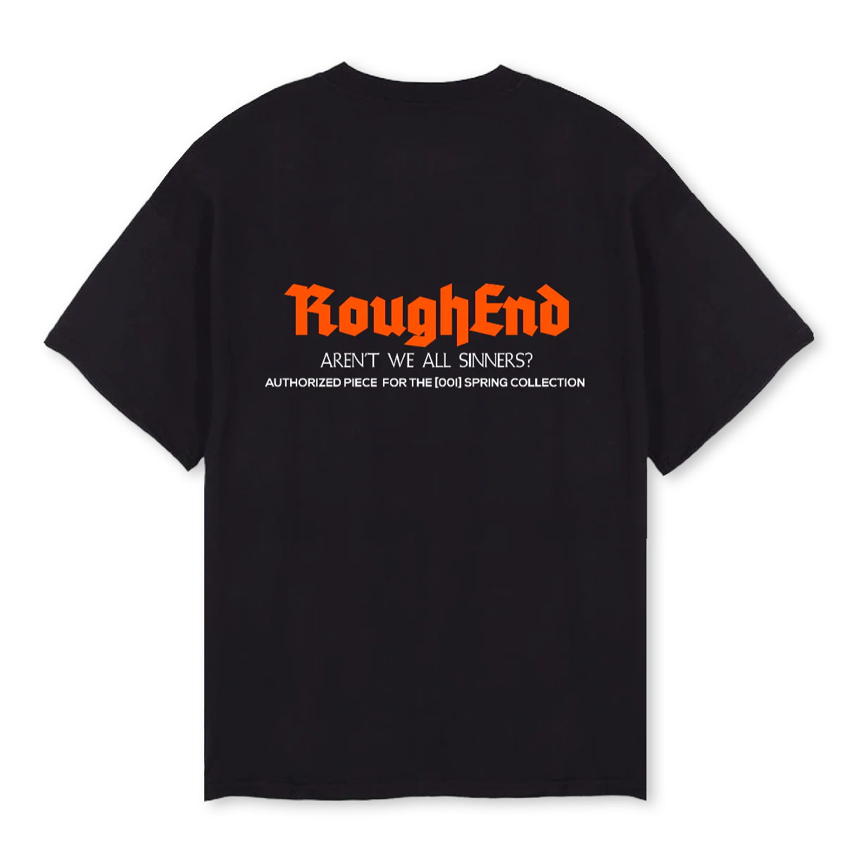 RE OOA SIMPLE VA Black Oversized Tee. - Image 2