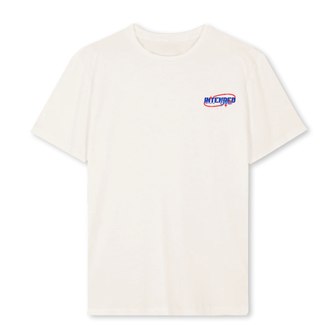 REDANDBLUE Vintage White Regular Tee.