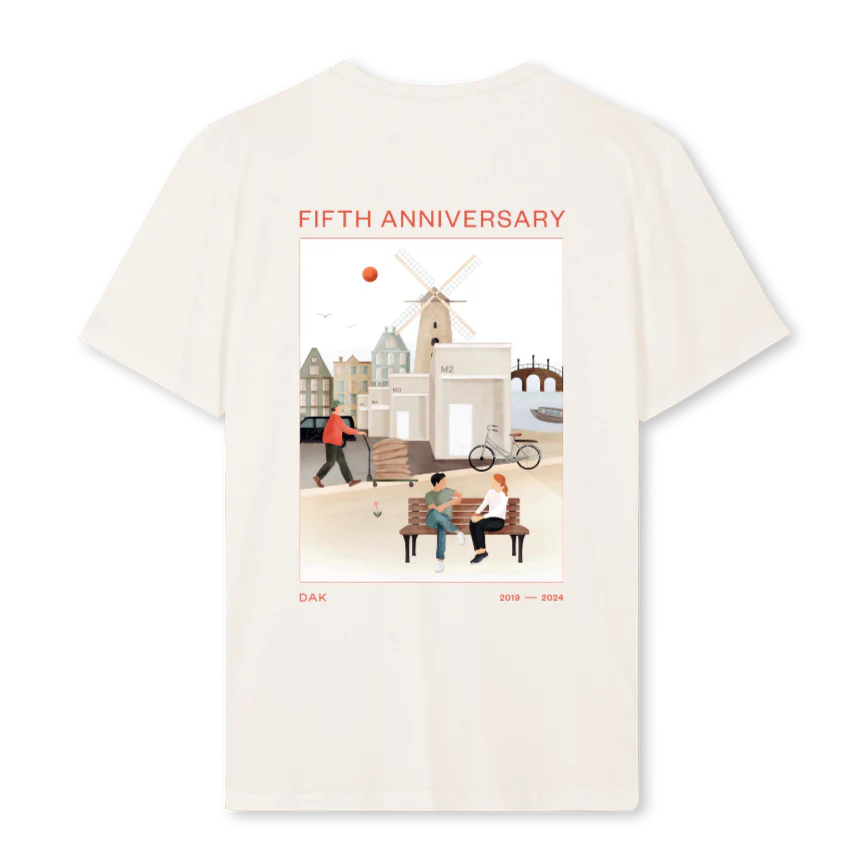 ANNIVERSAR_R Vintage White Regular Tee - Image 2