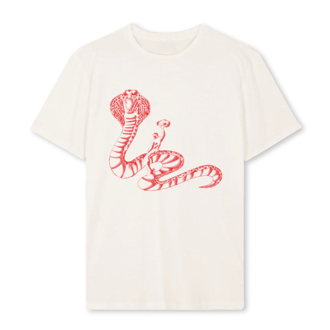 REDSNAKE Vintage White Regular Tee.