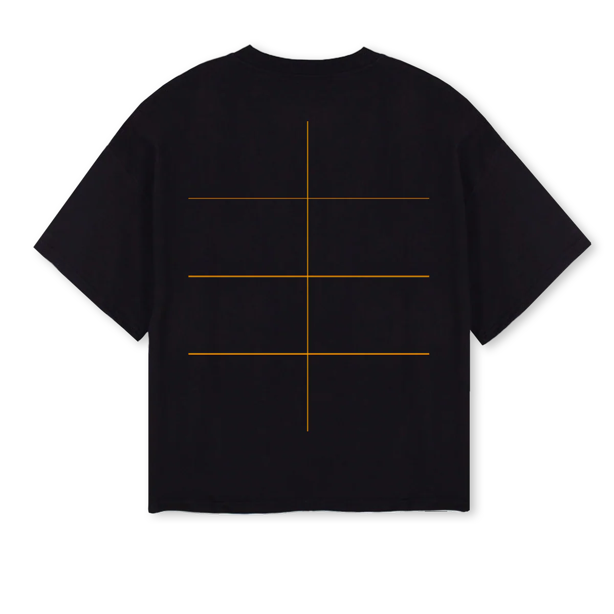 REEDFACETEE Black Oversized Boxy Tee. - Image 2