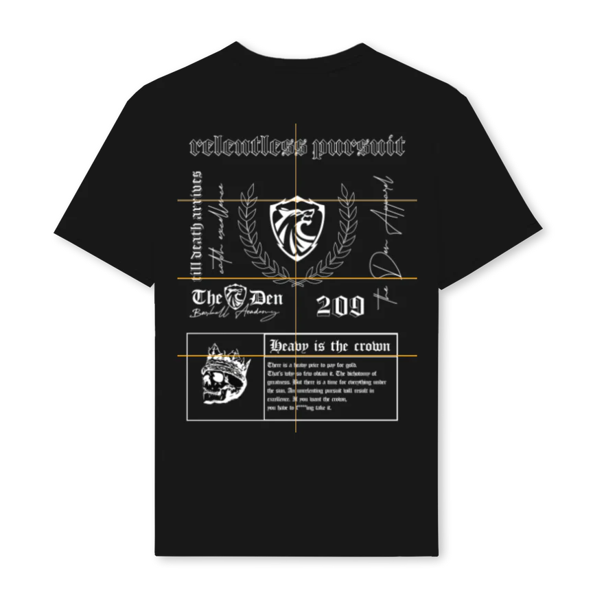 REGTSTAMP Black Regular Tee. - Image 2