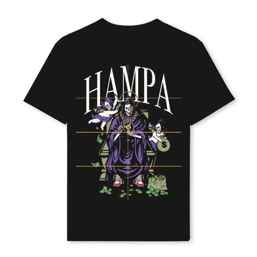 REGULAR MONEY Black Regular Tee.