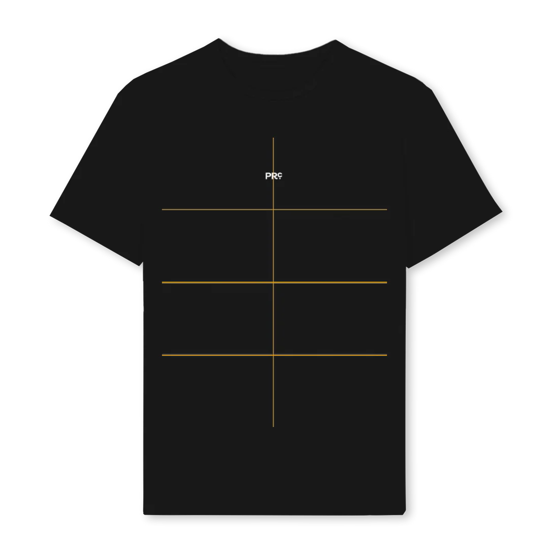 REGULAR NOIR Black Regular Tee.