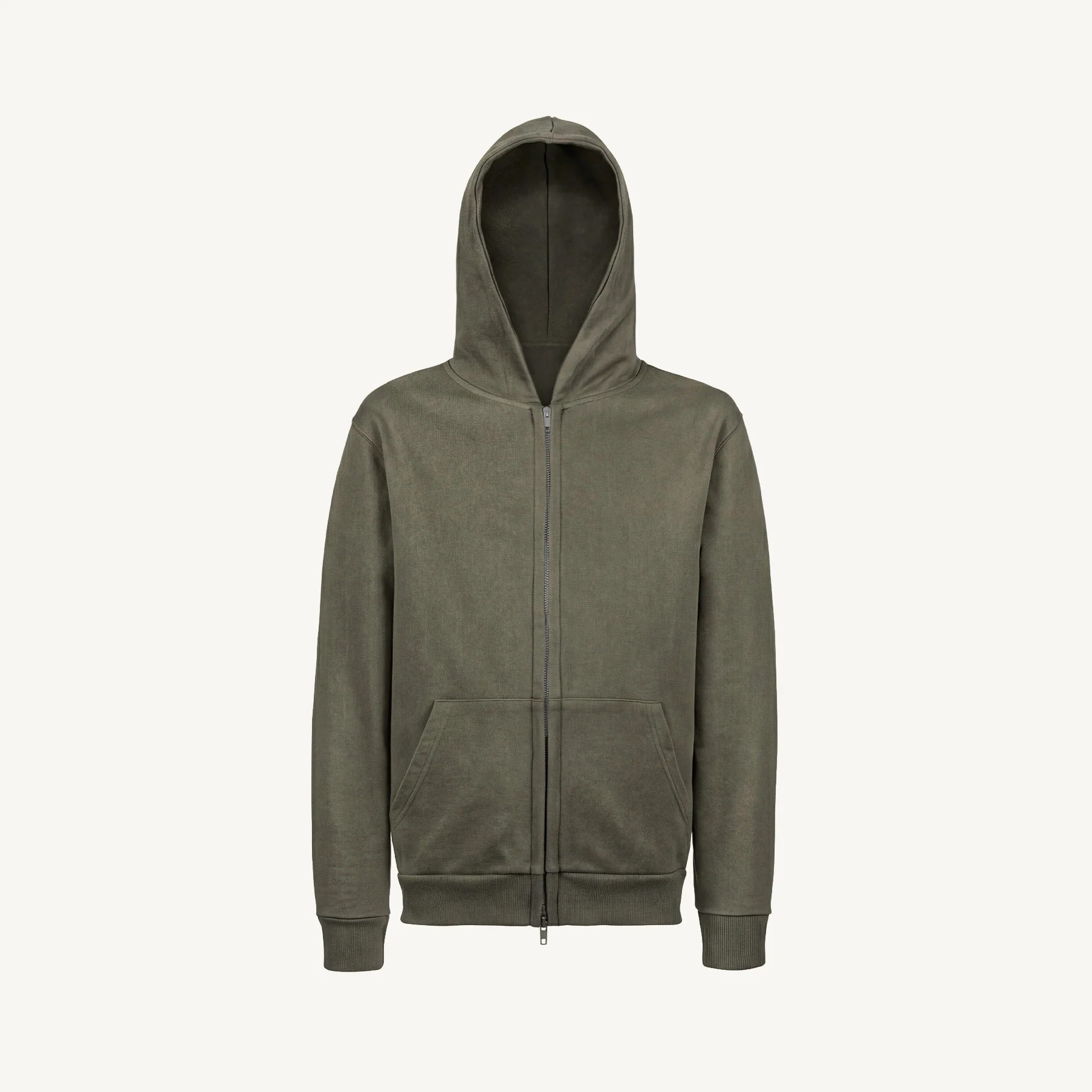 Regular Zipped Hoodie Embroidered Sample. - Image 7