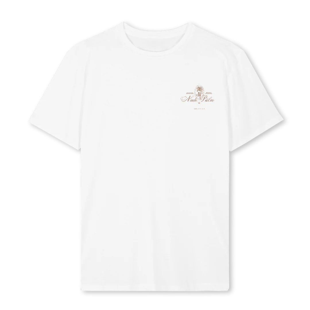 REGULARFITSMARTT White Regular Tee.